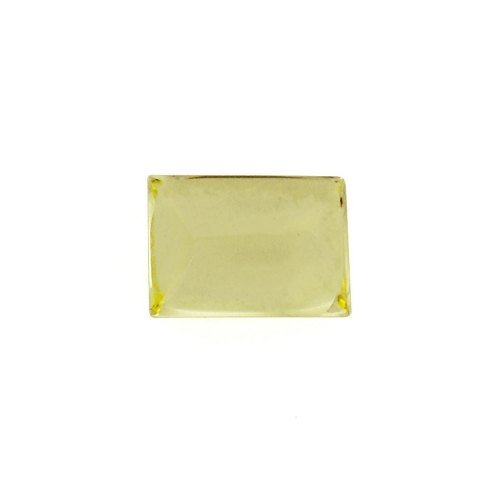 LEMON QUARTZ BUFFTOP BAGUETTE 5X3.50MM 0.35 Cts.