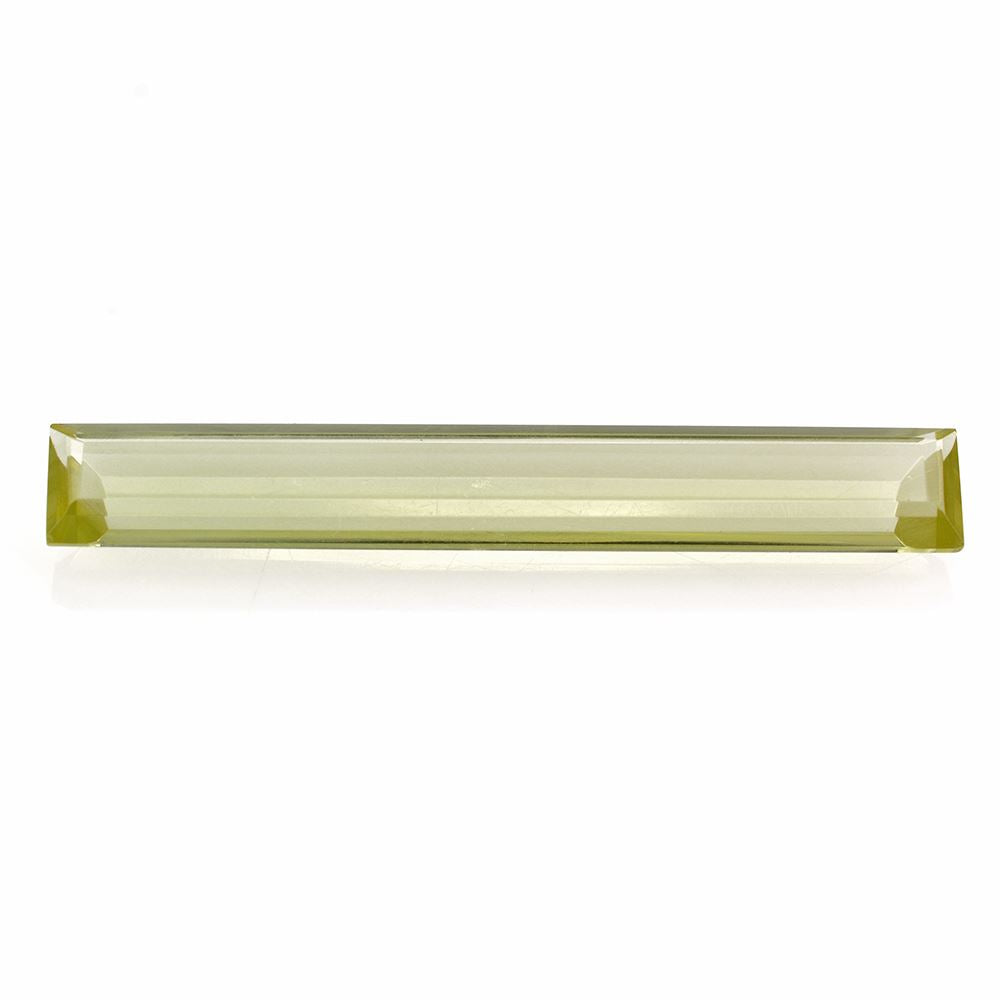 LEMON QUARTZ CUT BAGUETTE 35X5MM 5.17 Cts.