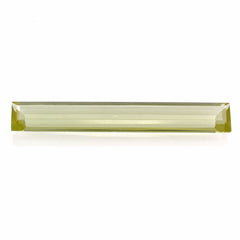 LEMON QUARTZ CUT BAGUETTE 35X5MM 5.17 Cts.