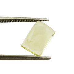 LEMON QUARTZ BAGUETTE CAB 10X7MM 2.80 Cts.