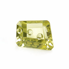 LEMON QUARTZ CHEESE CUT 15X13-12.50X10MM 9.62 Cts.