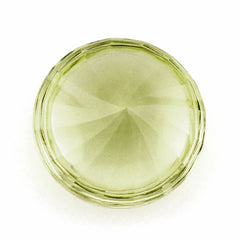 LEMON QUARTZ BUFFTOP ROUND WITH TWISTED CONCAVE 15MM 10.60 Cts.