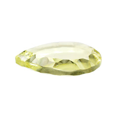 LEMON QUARTZ CONCAVE PEAR FLAT 16X12MM 5.10 Cts.