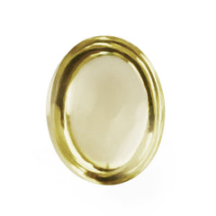 LEMON QUARTZ OVAL CAB 10X8MM 2.82 Cts.
