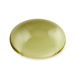 LEMON QUARTZ OVAL CAB 14X10MM 6.17 Cts.
