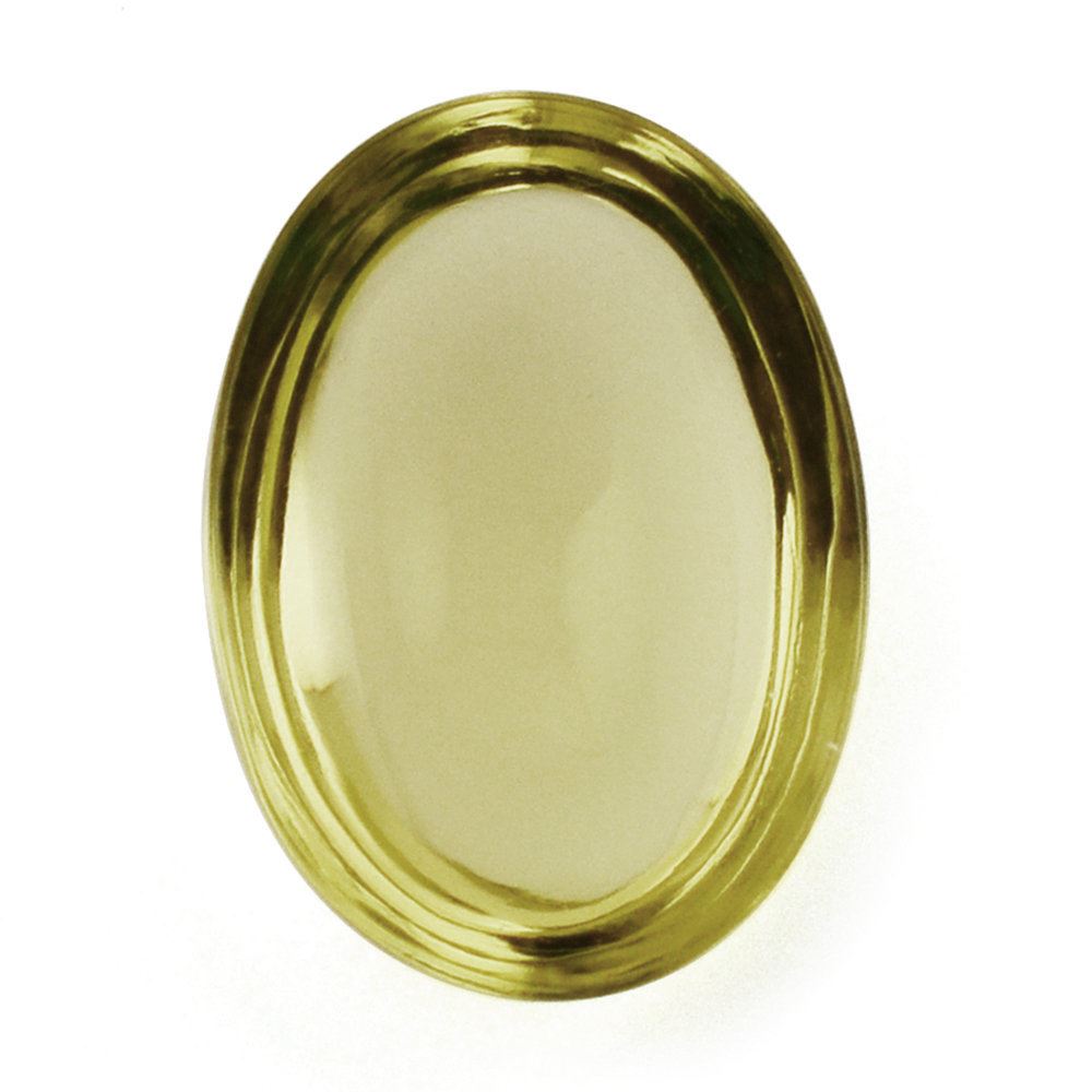 LEMON QUARTZ OVAL CAB 14X10MM 6.17 Cts.