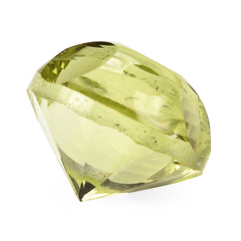 LEMON QUARTZ PATCH CUT DOME ROUND 12MM 8.00 Cts.