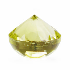 LEMON QUARTZ PATCH CUT DOME ROUND 12MM 8.00 Cts.