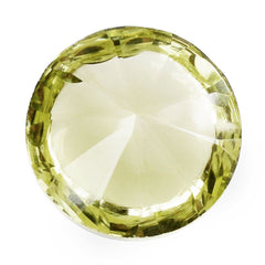 LEMON QUARTZ PATCH CUT DOME ROUND 12MM 8.00 Cts.
