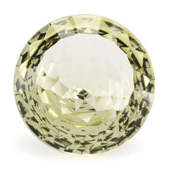 LEMON QUARTZ NIRVANA CUT ROUND 12MM 5.00 Cts.