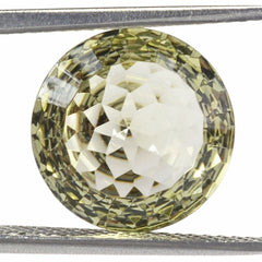 LEMON QUARTZ NIRVANA CUT ROUND 12MM 5.00 Cts.