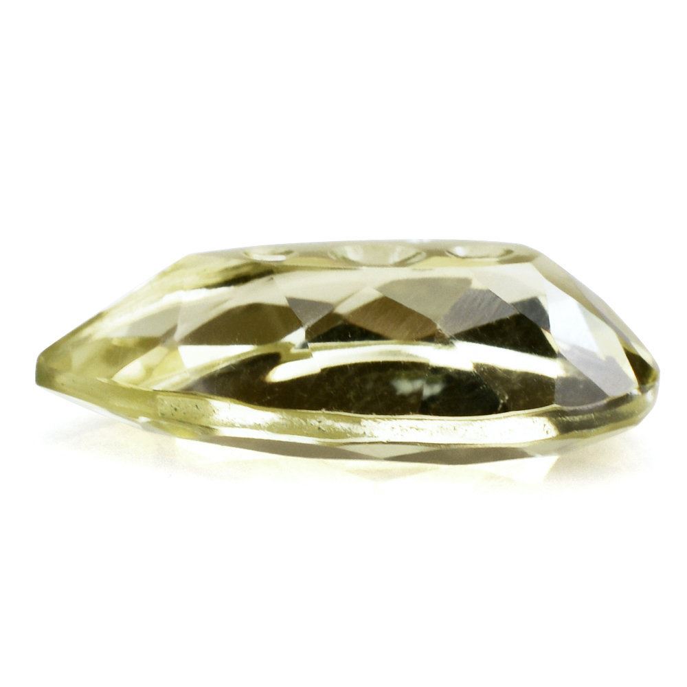 LEMON QUARTZ SUPPER BUBBLE PEAR 20X12MM 9.46 Cts.