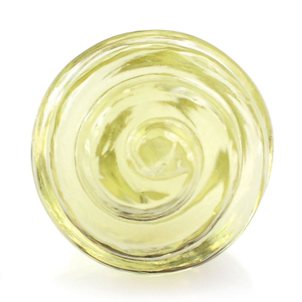 LEMON QUARTZ CONCAVE BALL (HALF DRILL) 12MM 10.08 Cts.