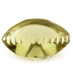 LEMON QUARTZ BUFFTOP ZIP CUT BACK MARQUISE 20X12MM 9.06 Cts.