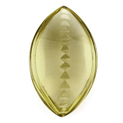 LEMON QUARTZ BUFFTOP ZIP CUT BACK MARQUISE 20X12MM 9.06 Cts.