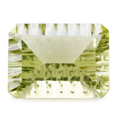 LEMON QUARTZ CONCAVE SPLENDOR CUT OCTAGON 16X12MM 9.99 Cts.