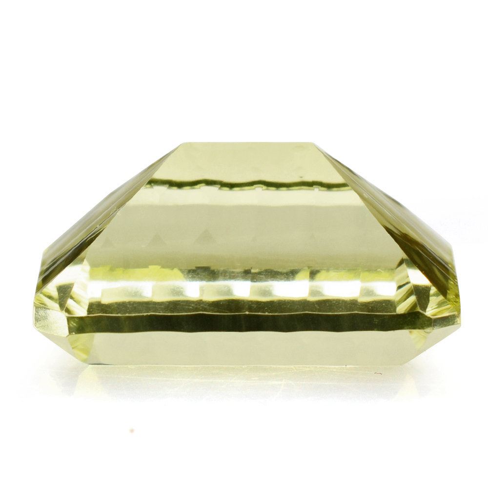LEMON QUARTZ CONCAVE SPLENDOR CUT OCTAGON 16X12MM 9.99 Cts.