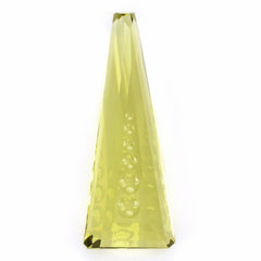 LEMON QUARTZ SUPPER BUBBLE TRAPEZOID 40X15MM 28.30 Cts.