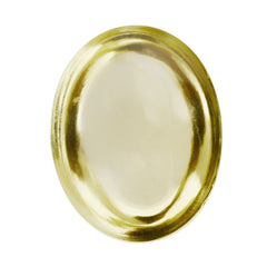 LEMON QUARTZ OVAL CAB (GREEN GOLD) 9X7MM 2.09 Cts.