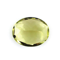 LEMON QUARTZ CUT OVAL (GREEN GOLD) 10X8MM 2.27 Cts.