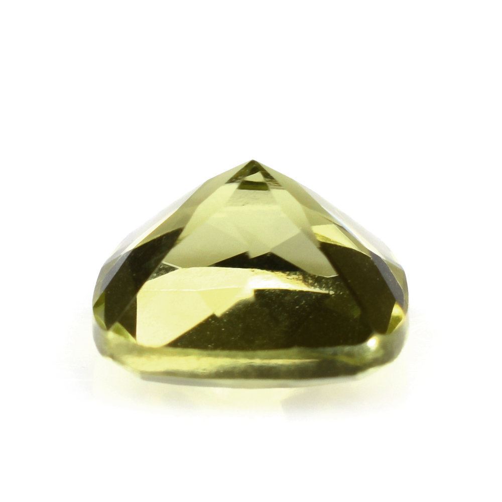 LEMON QUARTZ CUT CUSHION (GREEN GOLD) 8MM 2.03 Cts.