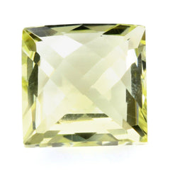 LEMON QUARTZ BRIOLETTE SQUARE (GREEN GOLD) 12MM 8.40 Cts.