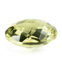 LEMON QUARTZ BRIOLETTE ROUND (GREEN GOLD) 12MM 5.43 Cts.
