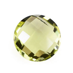 LEMON QUARTZ BRIOLETTE ROUND 8MM 1.75 Cts.