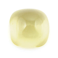 LEMON QUARTZ CUSHION CAB (GREEN GOLD) 8MM 2.30 Cts.