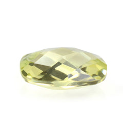 LEMON QUARTZ BRIOLETTE CUSHION (FULL DRILL) (GREEN GOLD) 10MM 2.65 Cts.