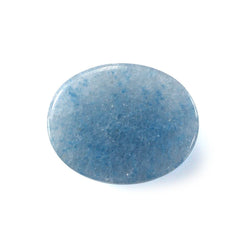 MILKY BLUE QUARTZ OVAL CAB (MEDIUM) 10X8MM 2.74 Cts.