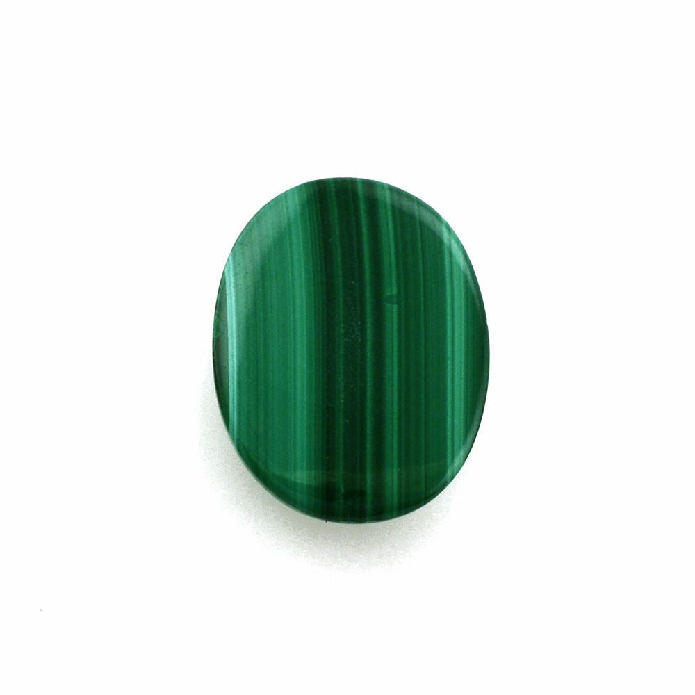 MALACHITE OVAL CAB 17.50X12.50MM 14.35 Cts.