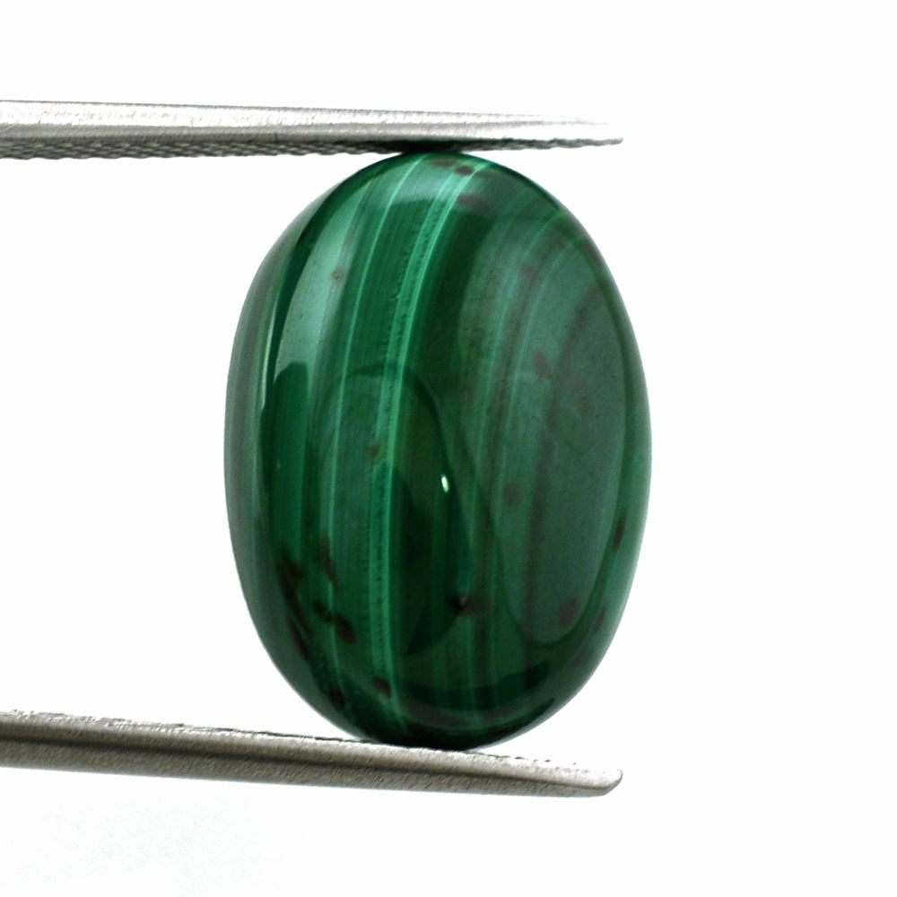 MALACHITE OVAL CAB 17.50X12.50MM 14.35 Cts.