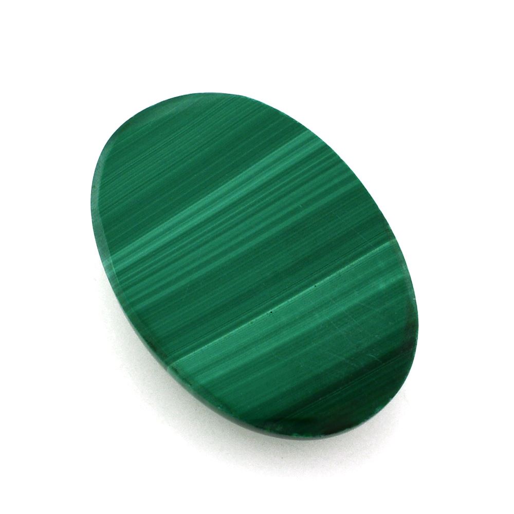 MALACHITE OVAL CAB 21X14.50MM 17.30 Cts.