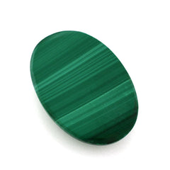 MALACHITE OVAL CAB 21X14.50MM 17.30 Cts.