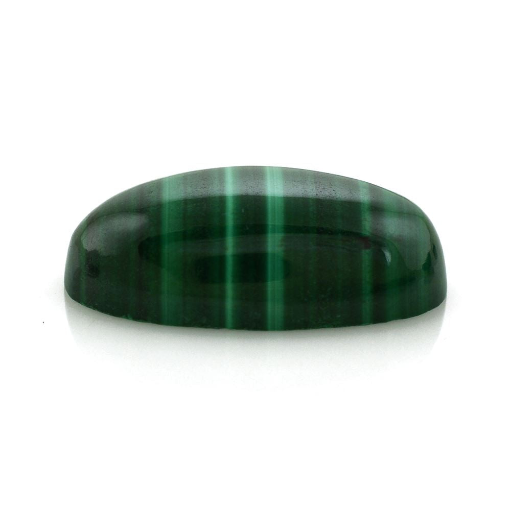 MALACHITE OVAL CAB 18X10MM 11.97 Cts.