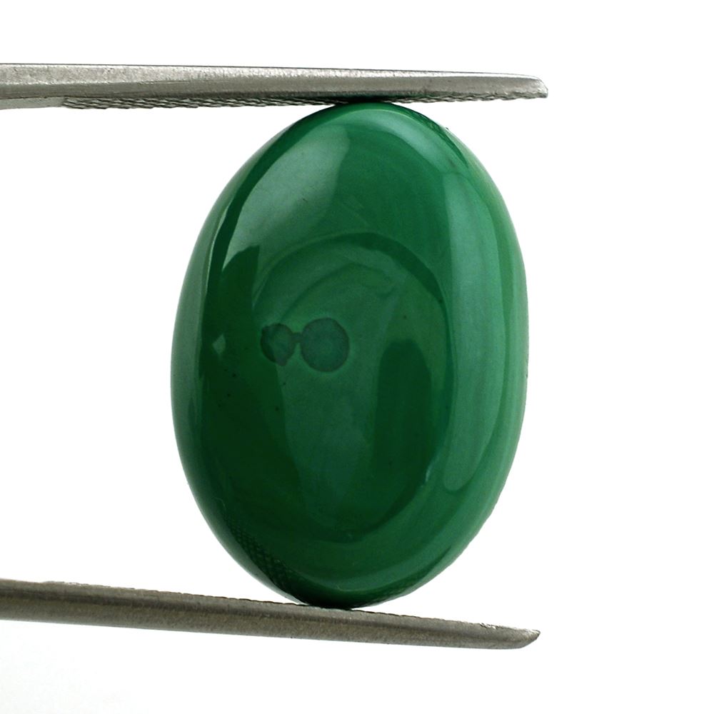 MALACHITE OVAL CAB 19X13.50MM 16.45 Cts.