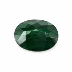 MALACHITE CUT OVAL 16X12MM 12.17 Cts.