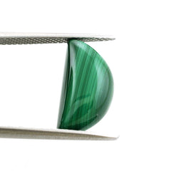 MALACHITE D SHAPE FANCY 15X8MM 6.29 Cts.