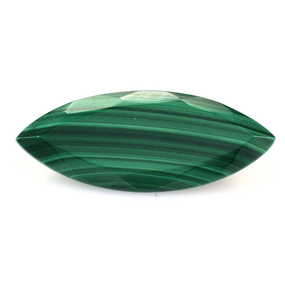 MALACHITE CUT MARQUISE 25X10MM 11.65 Cts.