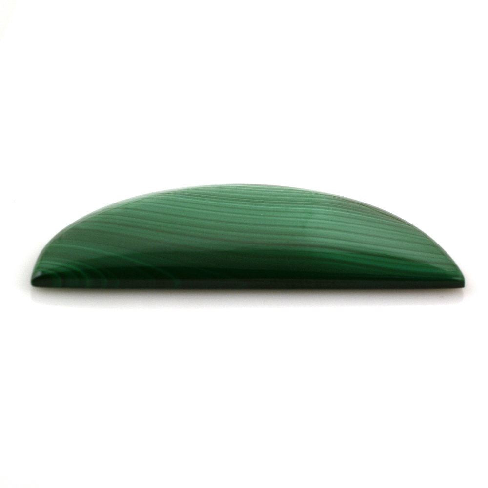 MALACHITE D SHAPE FANCY 50X24MM 61.50 Cts.