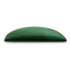 MALACHITE D SHAPE FANCY 50X24MM 61.50 Cts.