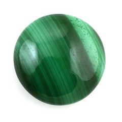 MALACHITE LENTIL ROUND 12MM 9.00 Cts.