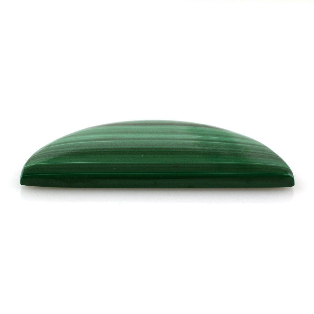 MALACHITE D SHAPE FANCY 35X16MM 27.50 Cts.