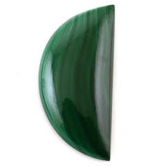 MALACHITE D SHAPE FANCY 35.50X16.50MM 30.80 Cts.