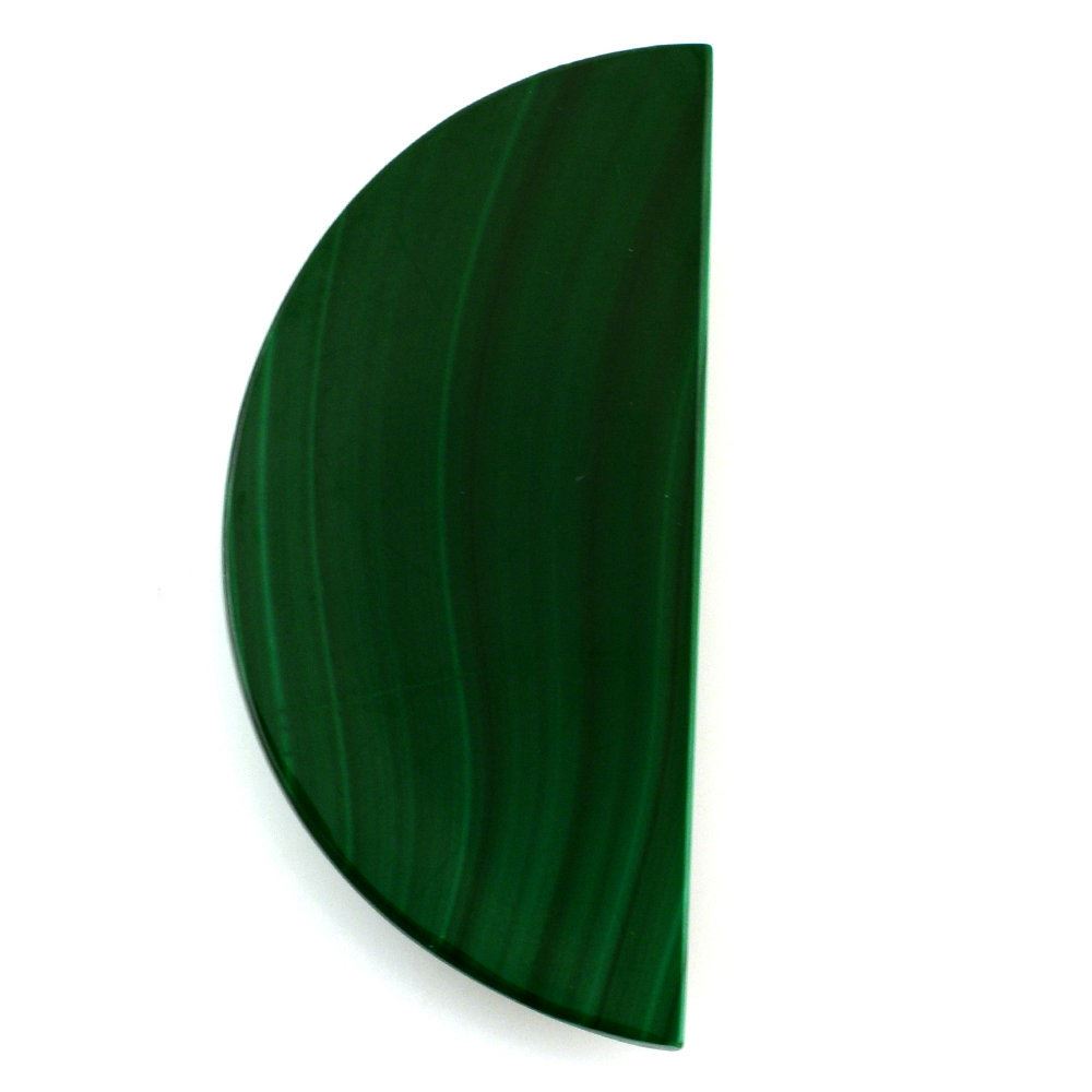 MALACHITE D SHAPE FANCY 35.50X16.50MM 30.80 Cts.