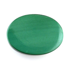 MALACHITE CAT'S EYE OVAL CAB 14X10MM 10.23 Cts.