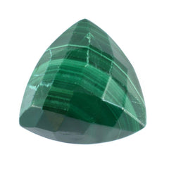 MALACHITE CHECKER TRILLION CAB 10MM 4.25 Cts.