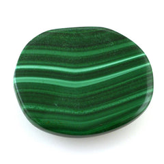 MALACHITE UNEVEN CAB FOR RING LARGE 26X21MM 64.15 Cts.