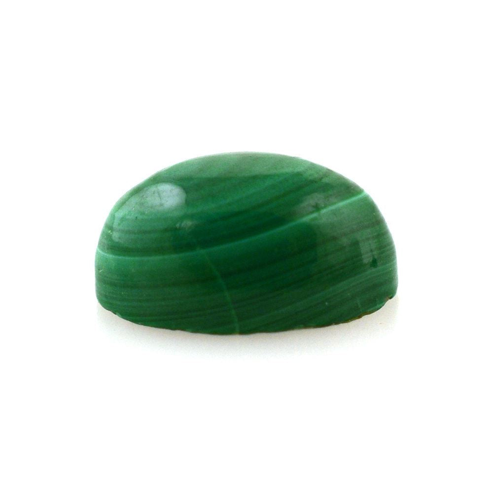 MALACHITE OVAL CAB 6X4MM 0.73 Cts.